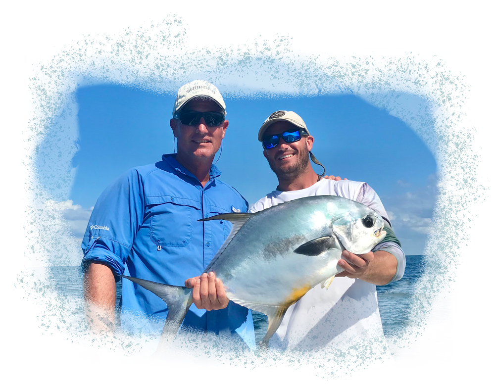 Captain Russ and Captain Jon with a catch